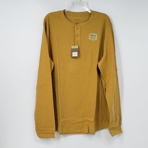 Sonoma Men's Honey Mustard Pullover NWT extra Large
